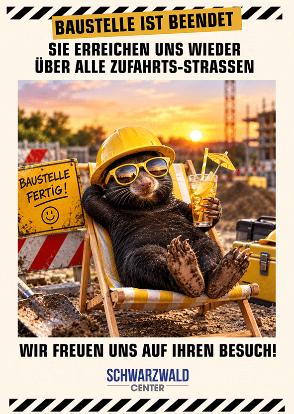 Baustelle beendet